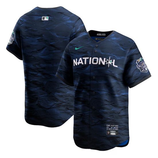 Youth National League Nike Royal 2023 MLB All-Star Game Limited Player Jersey->2023 mlb all-star->MLB Jersey